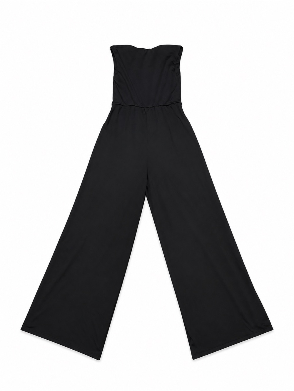 HALARA Black Square-Neck Wide-Leg Jumpsuit - Picture 6 of 6